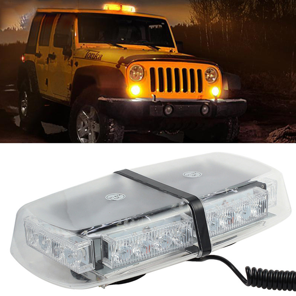 DC12-24V 24LED Warning Light Car Pickup Truck Roof Emergency Strobe Light Magnetic Ceiling Mini Short Row Burst Strobe Light DC12-24V 24LED Warning Light Car Pickup Truck Roof Emergency Strobe Light Magnetic Ceiling Mini Short Row Burst Strobe Light
